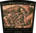 Ken Wright Cellars Freedom Hill Vineyard Pinot Noir 2000  Front Label