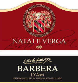 Natale Verga.Casa Vinicola Natale Verga S P A Barbera D Asti 2013 Wine Com