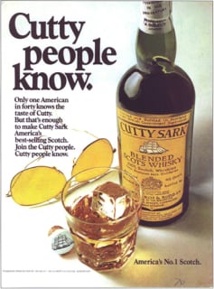 Cutty Sark Blended Scotch Whisky Wine Com To prevent something from being believed or being done: cutty sark blended scotch whisky