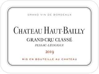 Chateau Haut Bailly Futures Pre Sale 2019 Wine Com