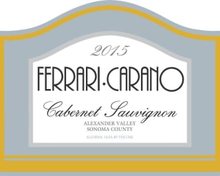 Ferrari Carano Cabernet Sauvignon 2015 Wine Com