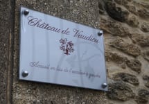 Chateau de Vaudieu Chateau Placard Winery Image