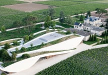 Chateau Cheval Blanc Aerial View of Cheval Blanc Winery Image