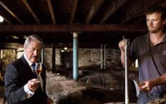 The Dalmore Richard Paterson Taking Barrel Samples Winery Image