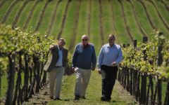 Robert Oatley Surveying the vineyards Winery Image