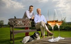 Chateau d'Angles Father-Son Team, Eric and Vianney Fabre Winery Image