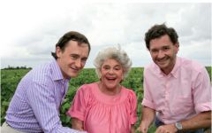 Chateau Clerc Milon Baroness Philippine with her Sons Winery Image