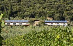 Il Poggione Solar Panels on Il Poggione Winery Winery Image