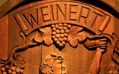 Bodegas Weinert A Historic Cask at Weinert Winery Image