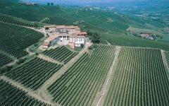 Michele Chiarlo Aerial View of Michele Chiarlo Winery Image