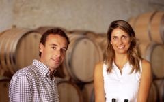 Wine & Soul Jorge and Sandra Tavares in the Cellar Winery Image