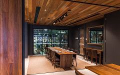 Brokenwood Dining Room Overlooking Barrel Hall Winery Image