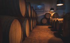 Bodegas Jimenez Landi Barrel Room Winery Image