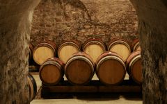 Chateau de Pierreux Barrel Cellars at Chateau Pierreux Winery Image