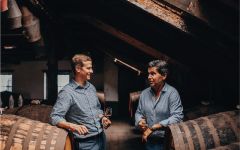 Blandy's Chris Blandy and Francisco Albuquerque Winery Image