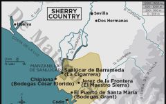 El Maestro Sierra Region Map Winery Image