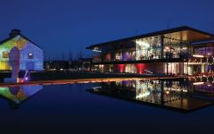 Hall St. Helena Visitor Center at Night Winery Image