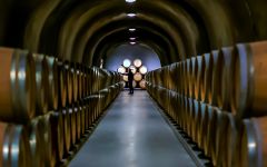 Shafer Vineyards Elias Fernandez in Shafer Wine Cave Winery Image