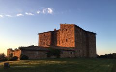 Castello Romitorio The Castello at Dusk Winery Image