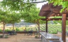 Clos LaChance Mulberry grove bar and vineyard view Winery Image