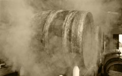 Marques de Murrieta Barrels in steam Winery Image