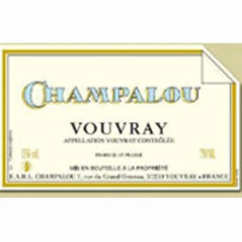 Champalou Vouvray Sec 2008 Front Label