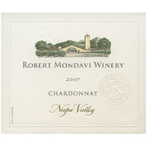 Flat front label of wine