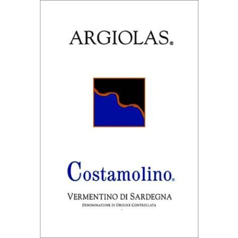 Argiolas Costamolino Vermentino 2010 Front Label