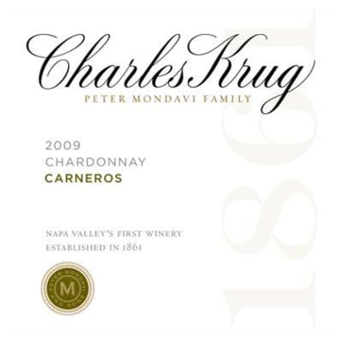 Flat front label of wine