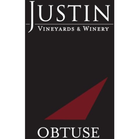 Flat front label of wine