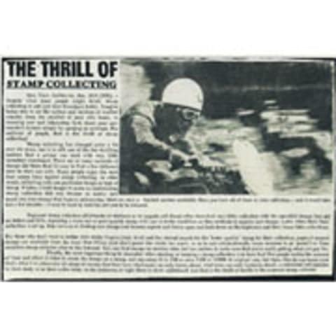 Sine Qua Non The Thrill of Stamp Collecting Syrah 2009 Front Label
