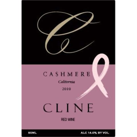 Cashmere Red 2010 Front Label