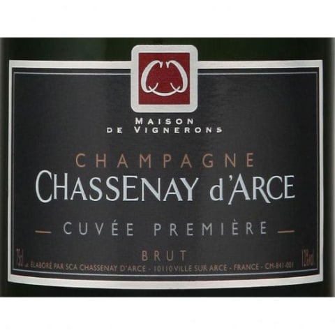 Chassenay d'Arce Cuvee Premier Brut Front Label
