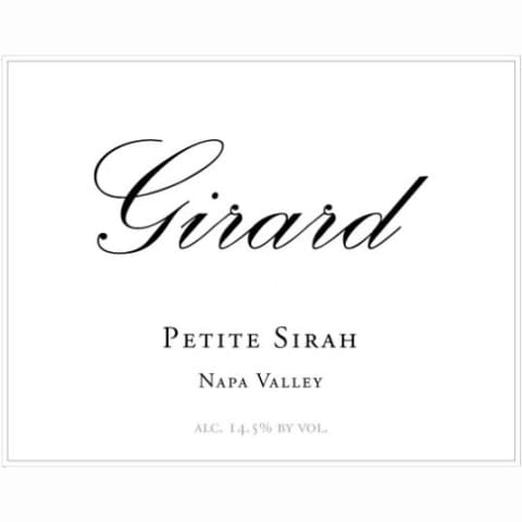 Girard Petite Sirah 2010 Front Label