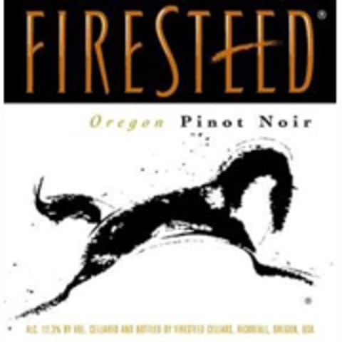 Flat front label of wine
