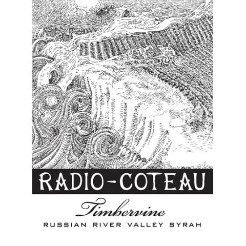Radio-Coteau Timbervine Vineyard Syrah 2008 Front Label