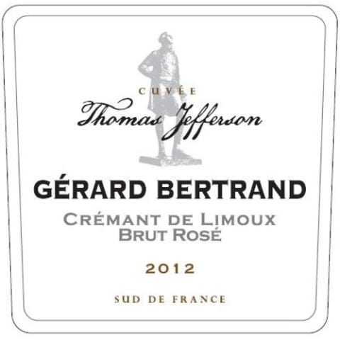 Flat front label of wine