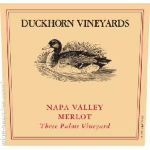 Flat front label of wine