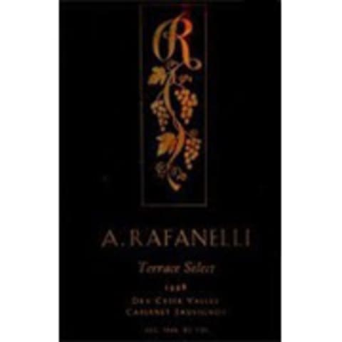 A. Rafanelli Terrace Select Cabernet Sauvignon 2008 Front Label
