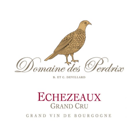 Devillard Domaine des Perdrix Echezeaux 2002 Front Label