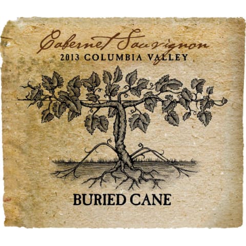 Buried Cane Cabernet Sauvignon 2013 Front Label