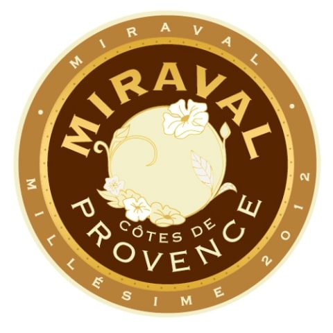 Miraval Rose 2014 Front Label