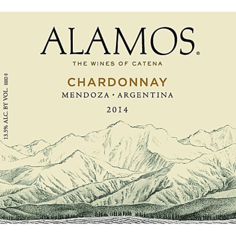 Alamos Chardonnay 2014 Front Label