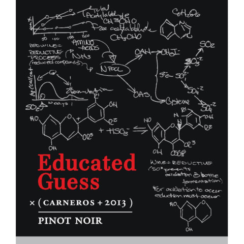 Roots Run Deep Educated Guess Pinot Noir 2013 Front Label