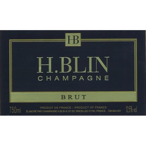 Champagne Brut H.Blin - 75 cl - CAT