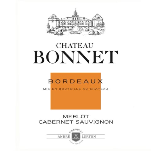 Chateau Bonnet Rouge 2012 Front Label