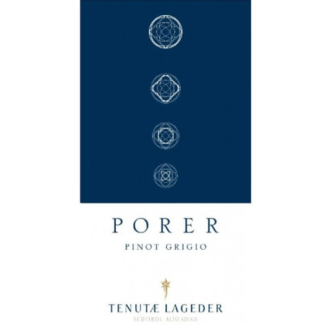 Alois Lageder Porer Pinot Grigio 2014 Front Label