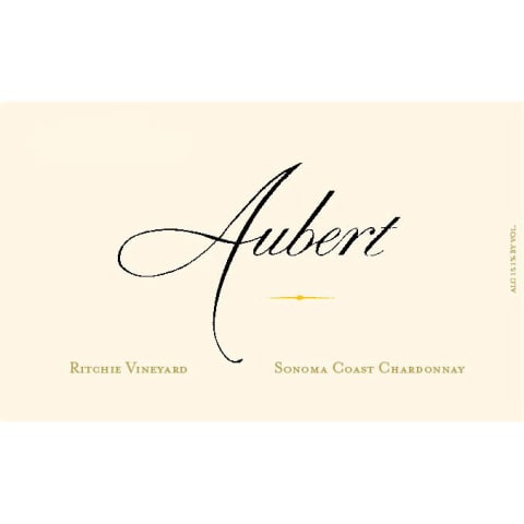 Aubert Ritchie Vineyard Chardonnay (1.5 Liter Magnum) 2013 Front Label