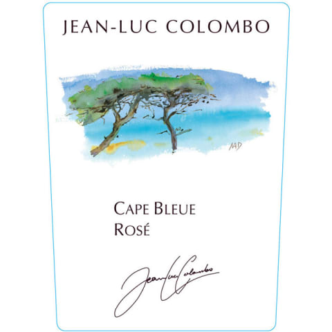 Jean-Luc Colombo Cape Bleue Rose 2015 Front Label