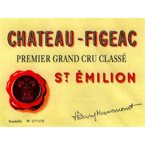 Chateau Figeac 2015 Front Label